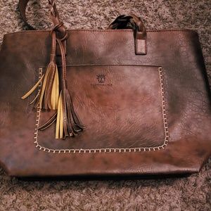Weimeibaige Large Leather Tote